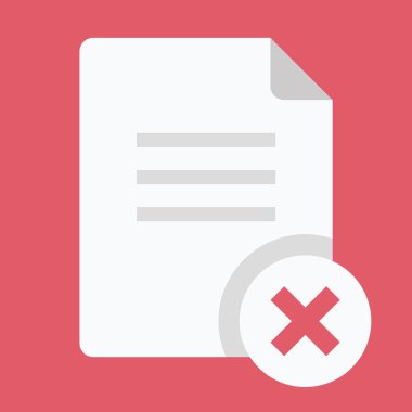 vektör yakın belge simgesi