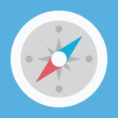 Vektör pusula simgesi