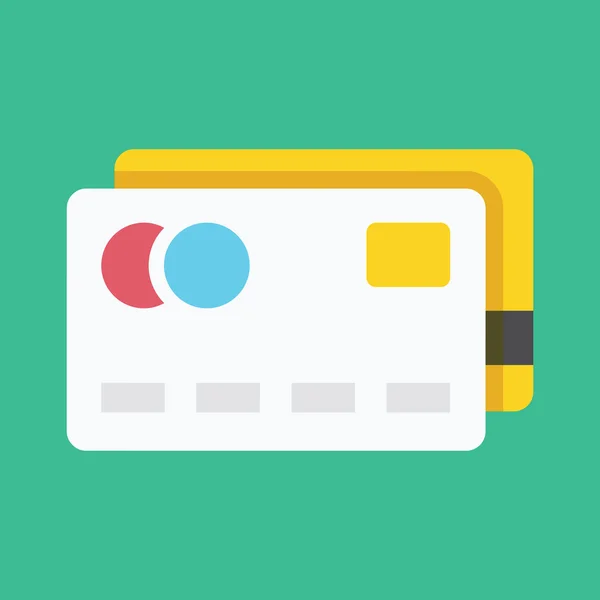 Vector Credit Cards Icon — Stock Vector