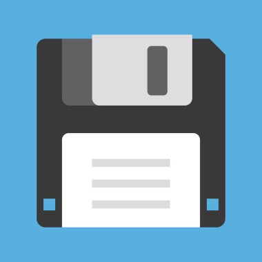 vektör disket simgesini