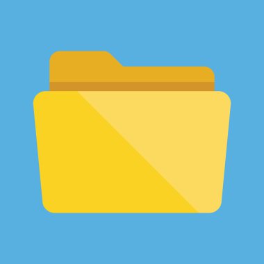 vektör klasör simgesi