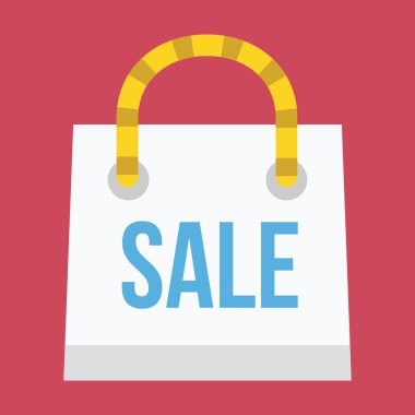 vektör Satılık çanta simgesi