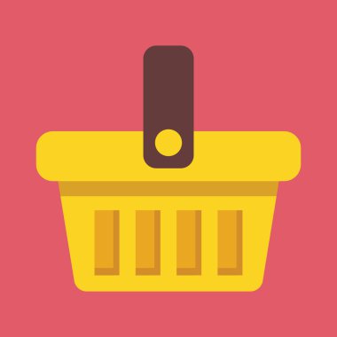 alışveriş sepeti simge vektör