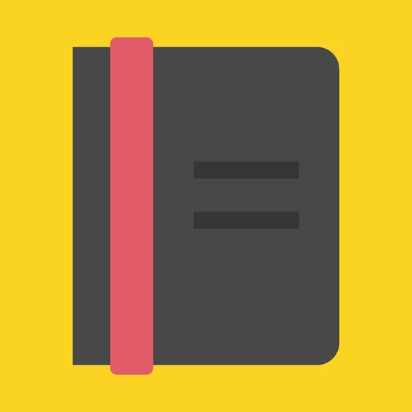 Vector notebook pictogram — Stockvector