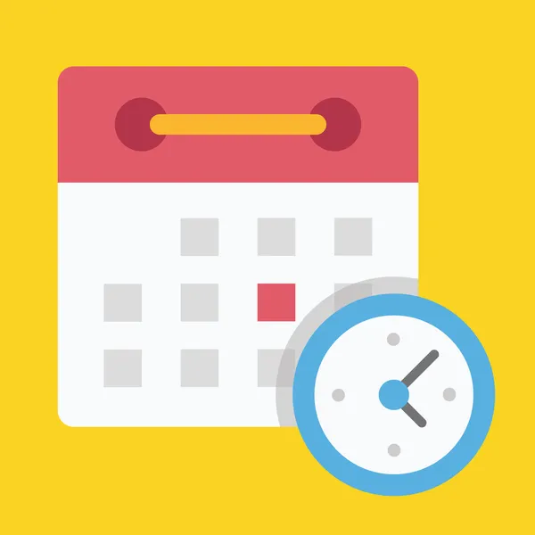 Vector Schedule Icon — Stock Vector