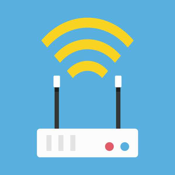 Иконка маршрутизатора беспроводной сети

