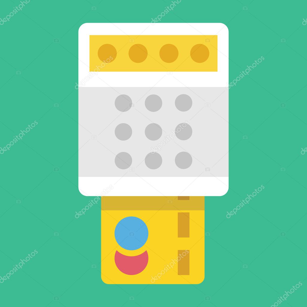 Vector Payment by Credit Card Icon Transaction Concept
