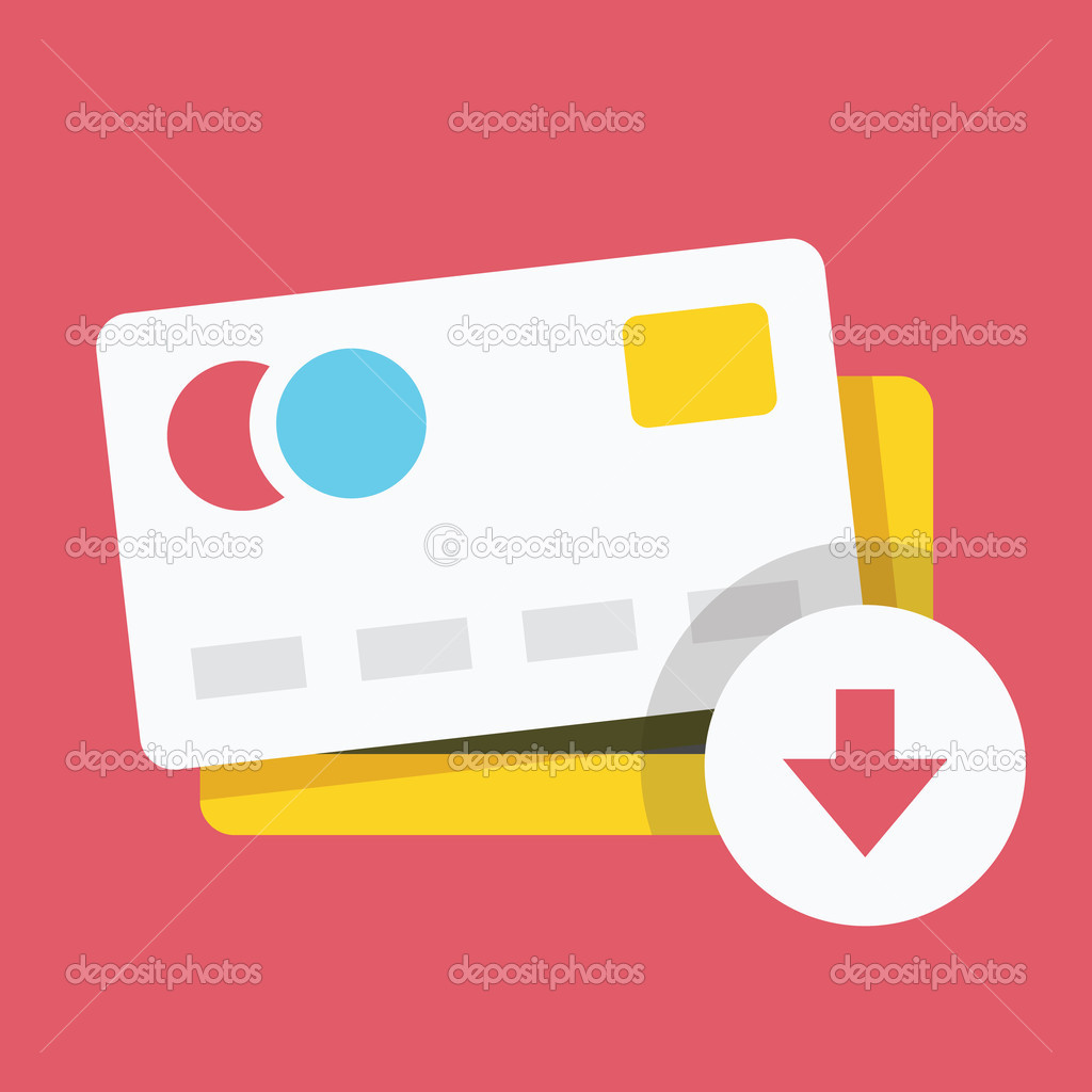 Vector Remove Credit Card Icon