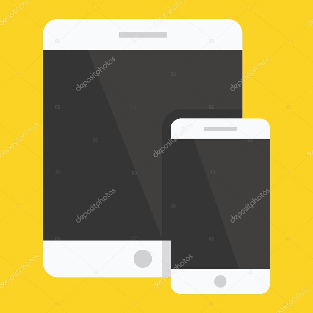 Vector Smartphone and Tablet Icon