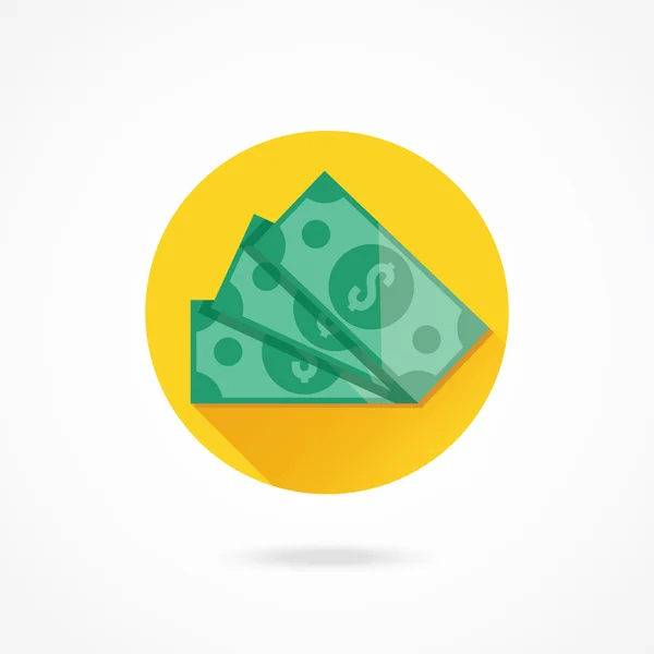 Billets en dollars — Image vectorielle