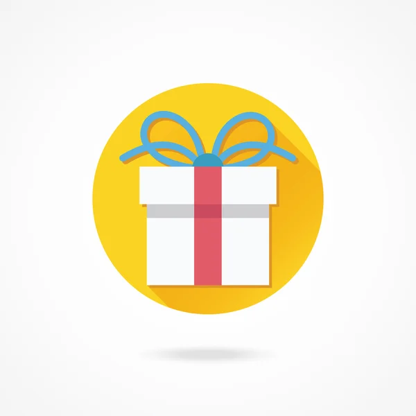 Caja de regalo — Vector de stock