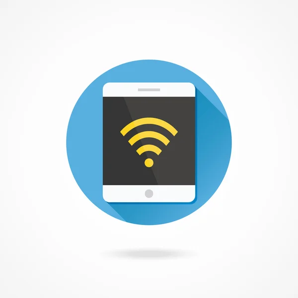 Comprimido Wifi —  Vetores de Stock