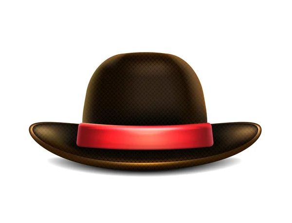 Cappello marrone — Vettoriale Stock