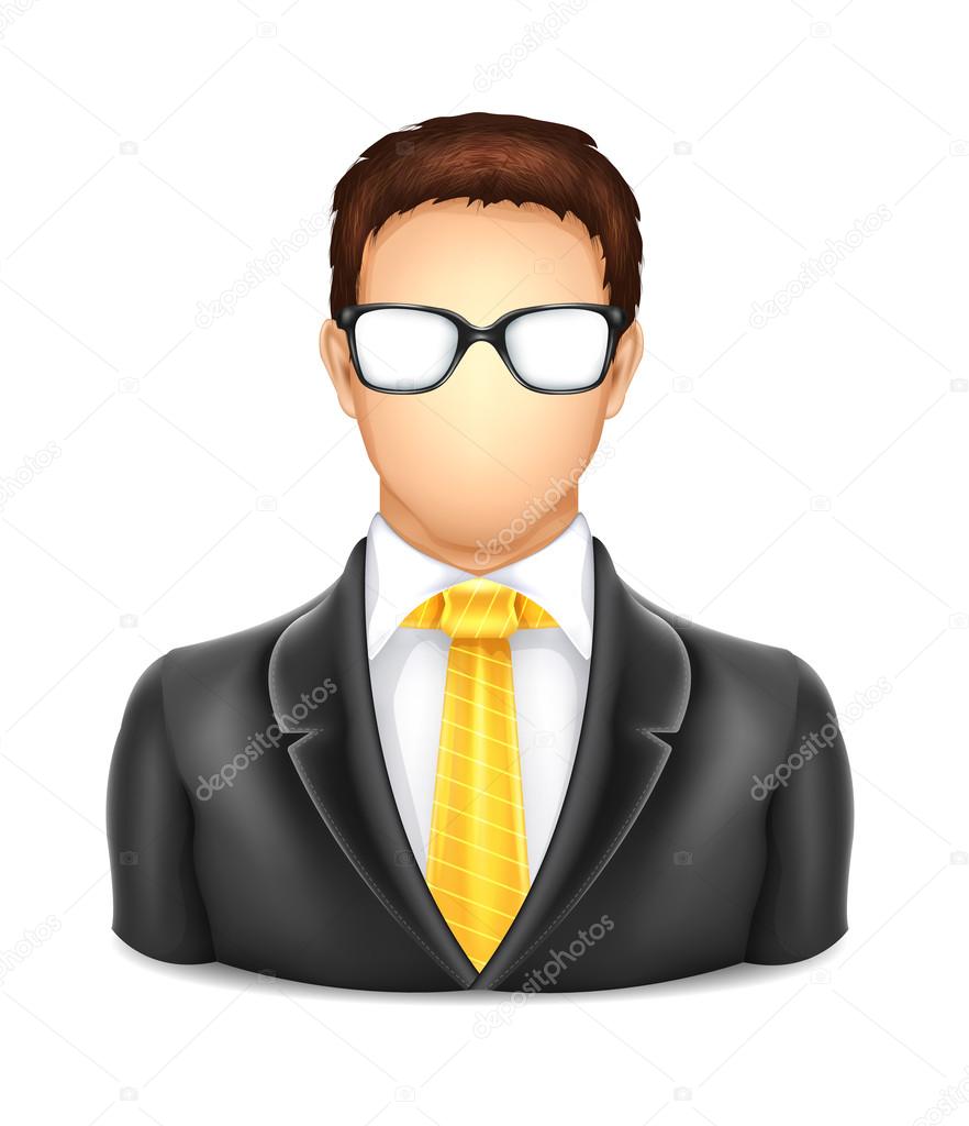 Hombre de usuario con el icono de gafas — Archivo Imágenes ... hombre de usuario con el icono de gafas — Archivo Imágenes ...