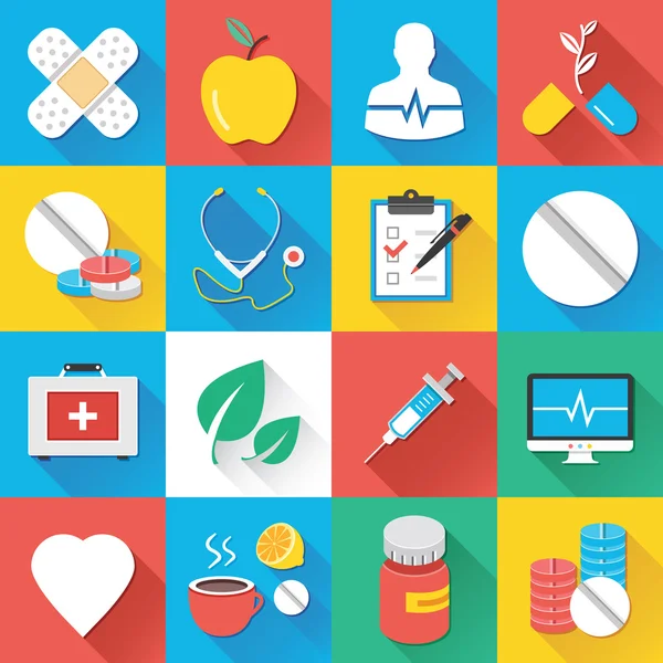 6 web ve mobil uygulamalar için modern düz Icons set