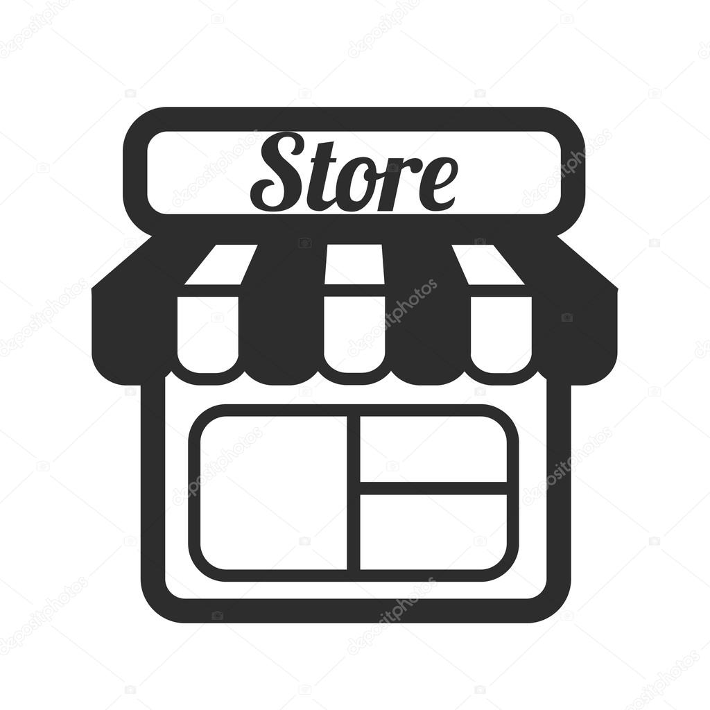 Store Supermarket Vector Icons