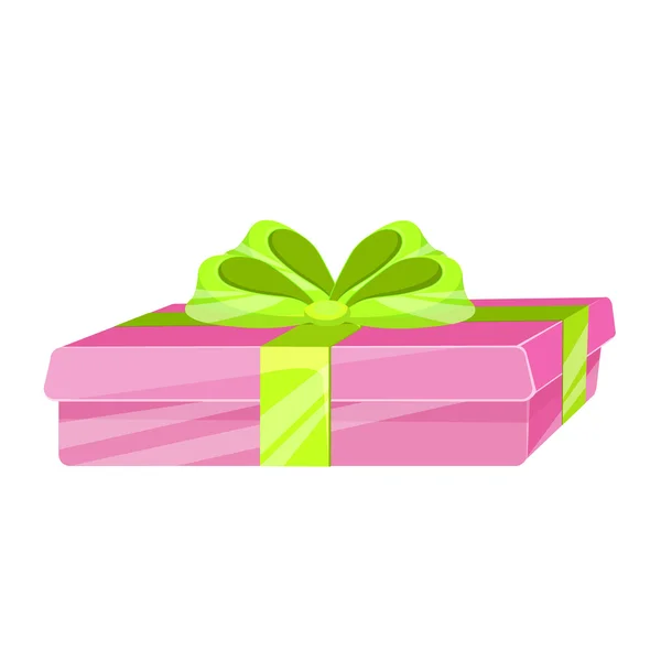 Icono de caja de regalo vector — Vector de stock