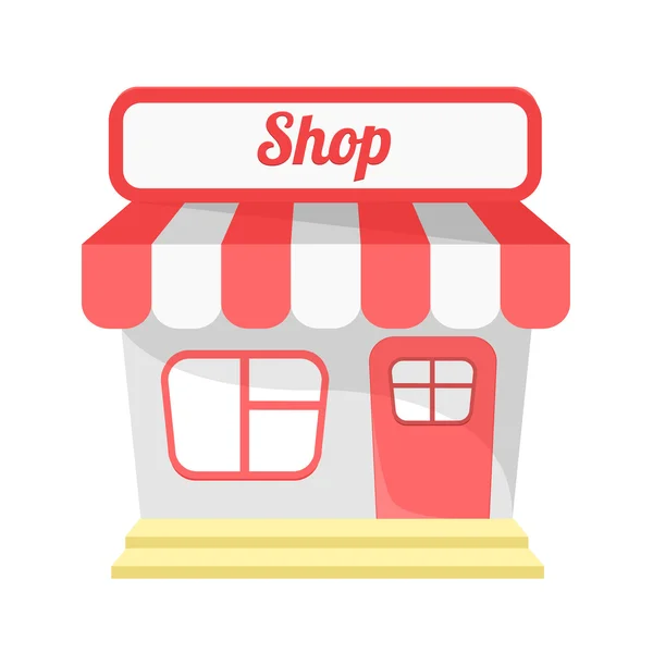 Icono de la tienda vectorial — Vector de stock