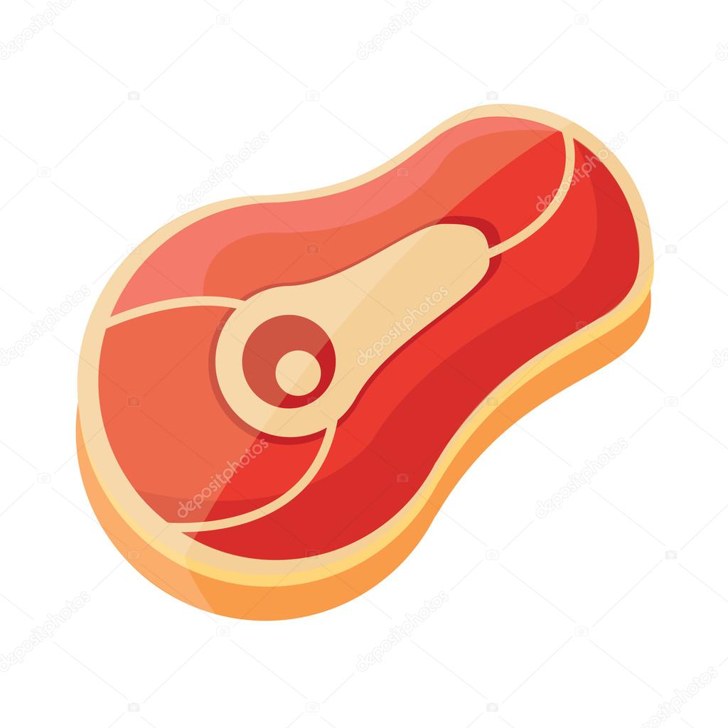 Vector Meat Icon