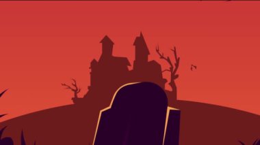 Cadılar Bayramı 'nda Ay' a selamlar. Bir sürü korkunç şey ortaya çıkıyor..