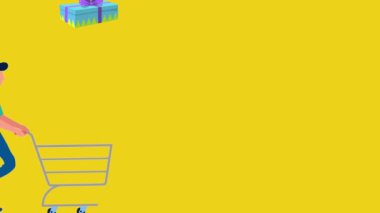 Tramvayı itmek ve bir sürü ucuz satış paketi almak..