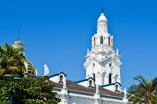 La katedral çan kulesi, quito, Ekvator