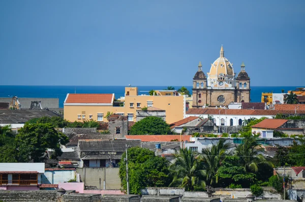 Cartagena, Kolombiya Katedrali Stok Resim