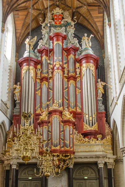 Orgue à Haarlem, Pays-Bas Photos De Stock Libres De Droits