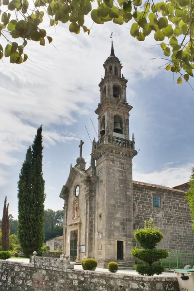 Церковь Баставалес в городе Брион — стоковое фото