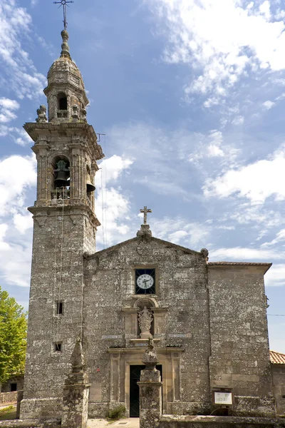 Santa María de Los Ángeles church at Brion — Stockfoto