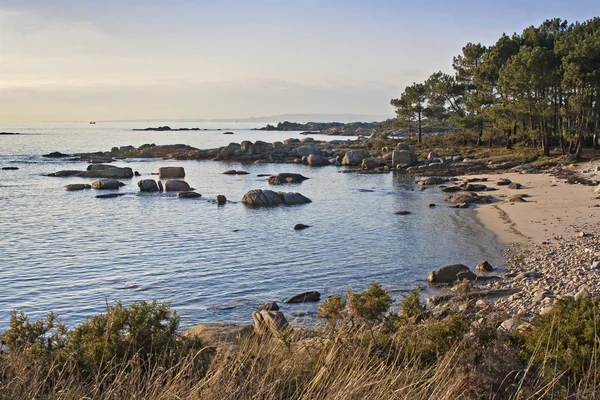 Coastline sul parco naturale di Carreiron — Foto Stock