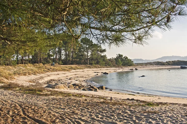 Spiaggia nel parco naturale di Carreiron — Foto Stock