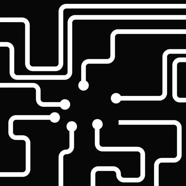 Texture transparente d'une carte de circuit imprimé — Image vectorielle