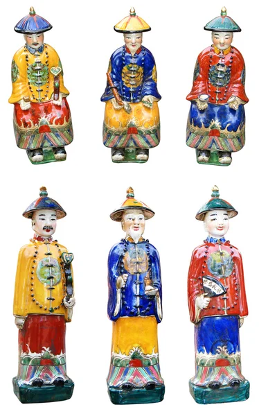 Figuras de cerâmica chinesa — Fotografia de Stock