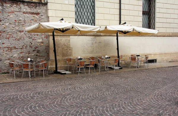 Café terraço — Fotografia de Stock