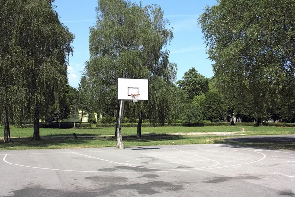 Playground basketball — Stock Photo, Image