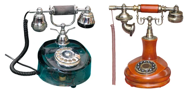 Vecchi telefoni — Foto Stock