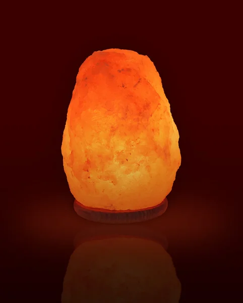 Himalaya zout lamp — Stockfoto