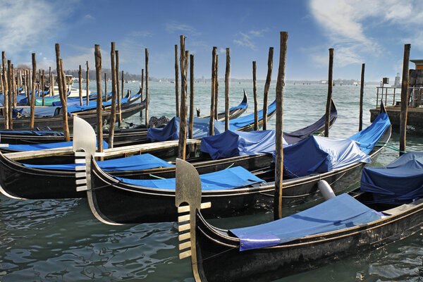 Venetian gondolas