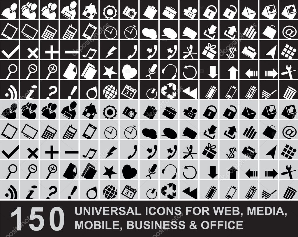 Web icons