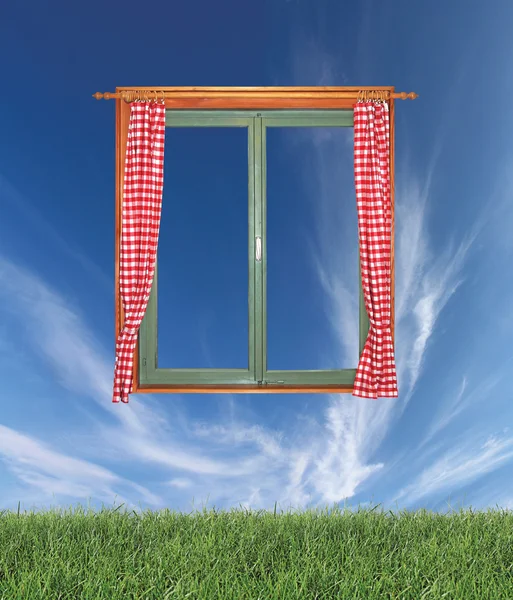 Window and sky — Stock Photo, Image