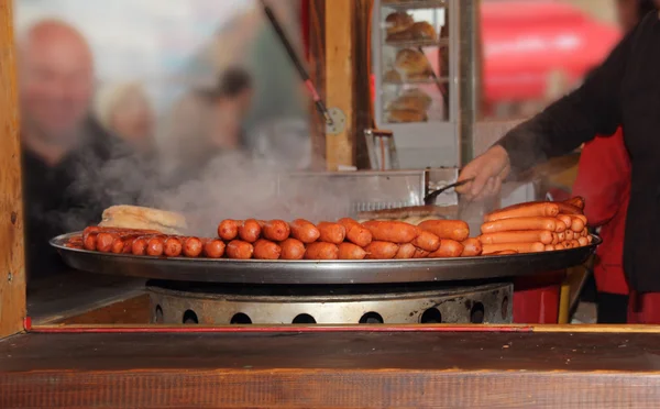 Saucisses grillées — Photo