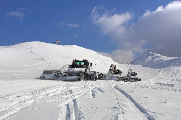 Toiletteuses à neige — Photo