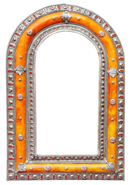 Zilveren frame — Stockfoto