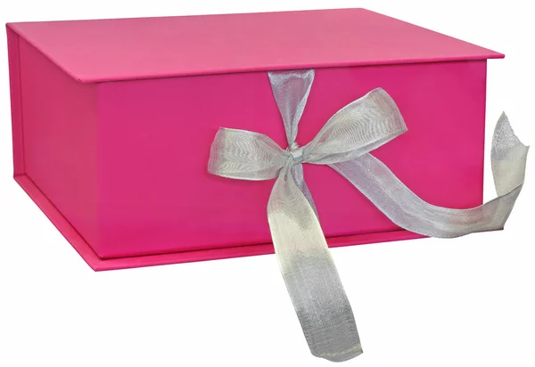 Confezione regalo rosa — Foto Stock