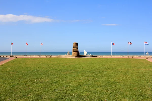 Monumen di Pantai Omaha — Stok Foto