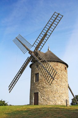 Windmill in Normandy clipart
