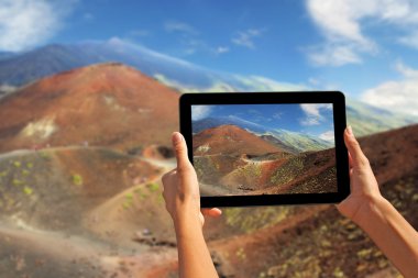 bir kamera olarak tablet