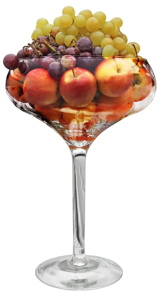 Frugter i glas - Stock-foto