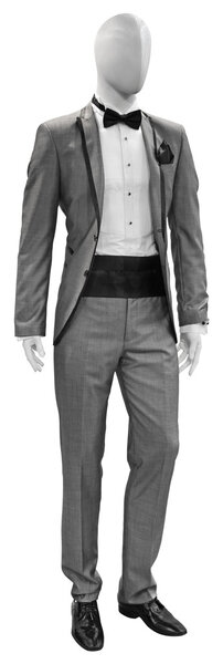 Grey man's suit